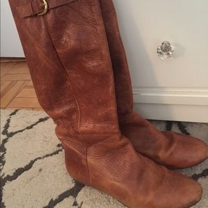 Steve Madden Cognac High Boots